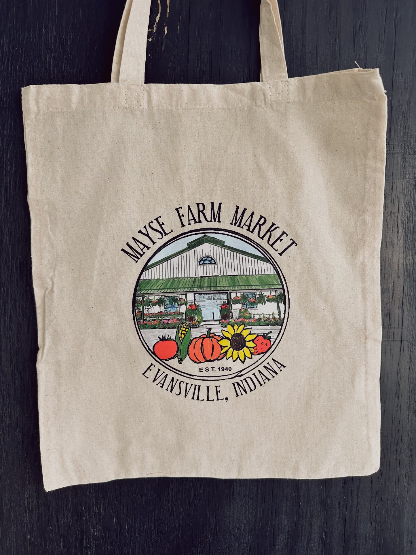 Mayse Farm Market Canvas Tote