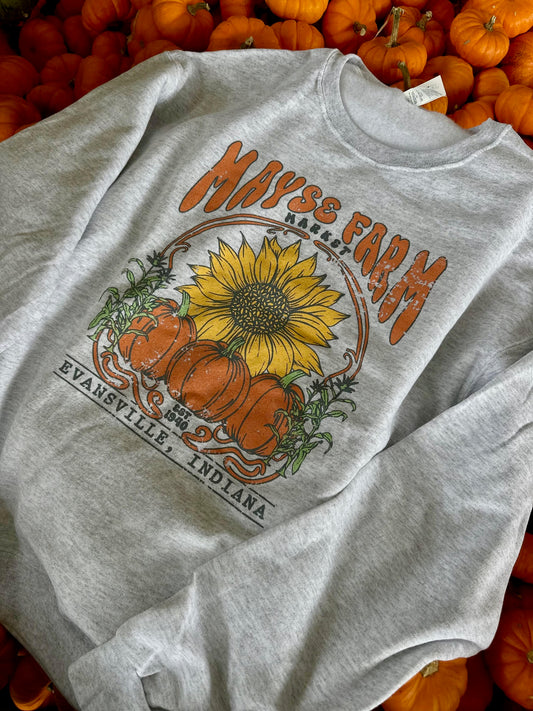 Mayse Crew Sweatshirt - GREY